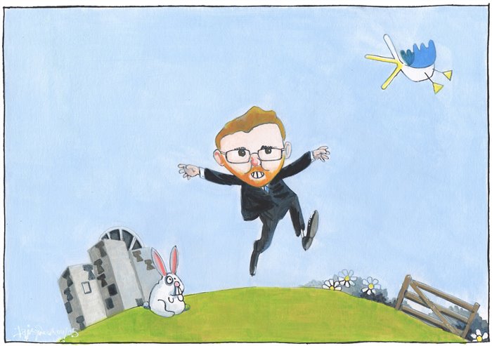 Sketch: Oliver Mundell considers his career choice