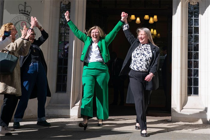 'Sex' means biological sex under Equality Act, judges rule